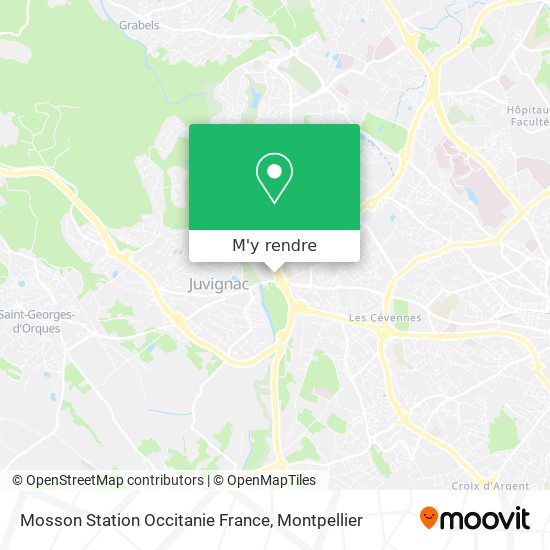 Mosson Station Occitanie France plan