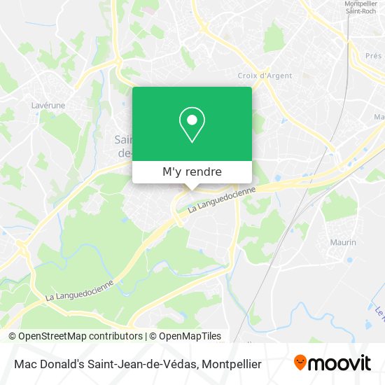 Mac Donald's Saint-Jean-de-Védas plan