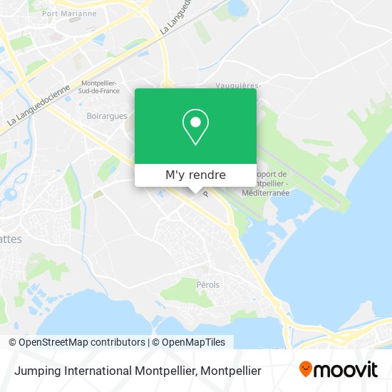 Jumping International Montpellier plan