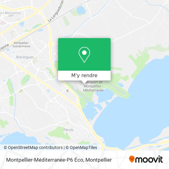 Montpellier-Méditerranée-P6 Éco plan