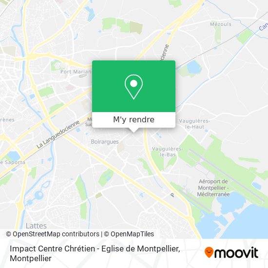 Impact Centre Chrétien - Eglise de Montpellier plan