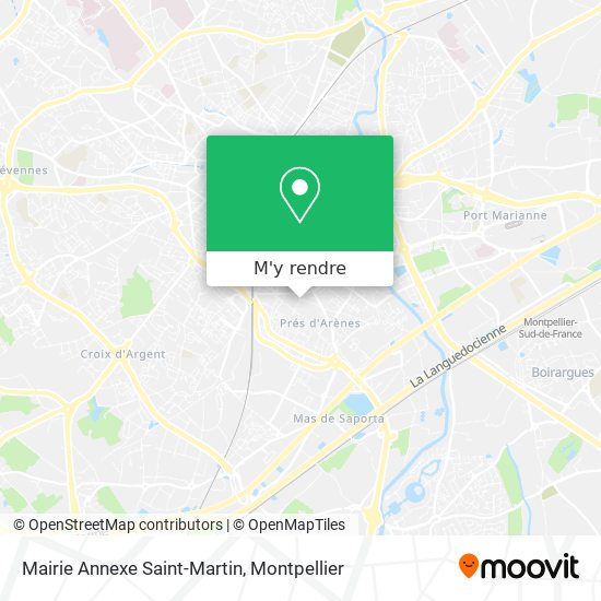 Mairie Annexe Saint-Martin plan