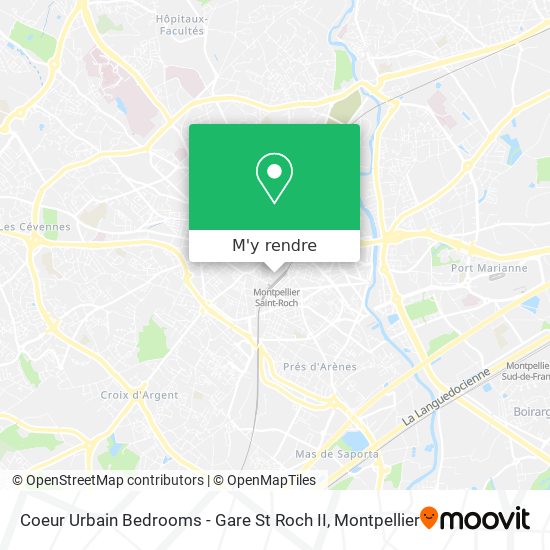 Coeur Urbain Bedrooms - Gare St Roch II plan