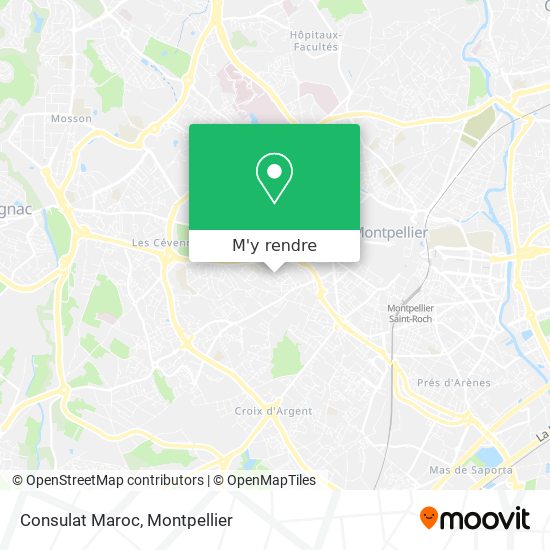 Consulat Maroc plan