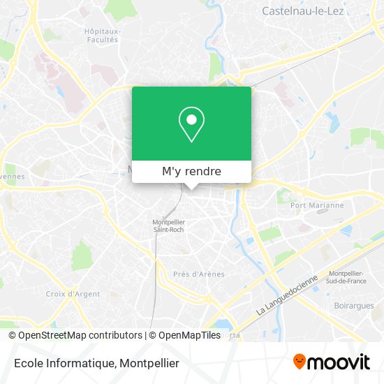 Ecole Informatique plan