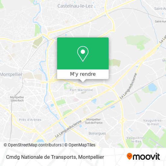 Cmdg Nationale de Transports plan