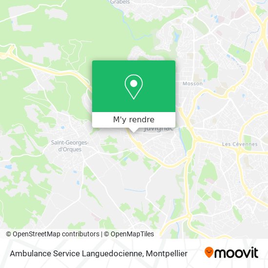 Ambulance Service Languedocienne plan