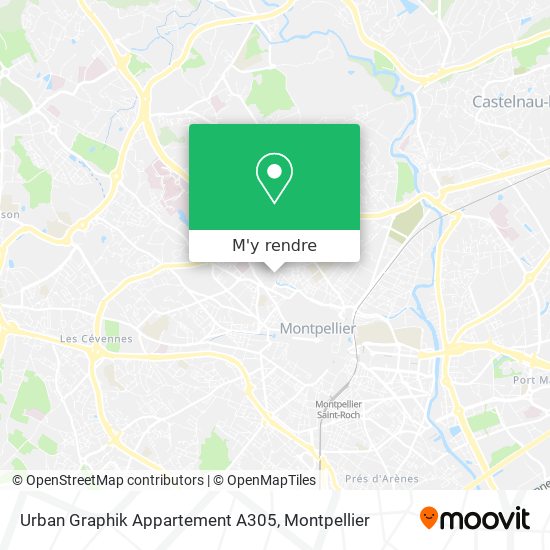Urban Graphik Appartement A305 plan