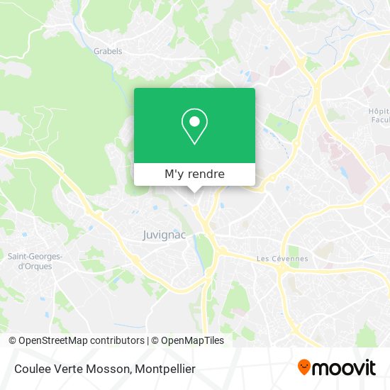 Coulee Verte Mosson plan