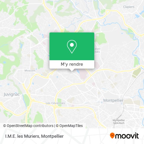 I.M.E. les Muriers plan