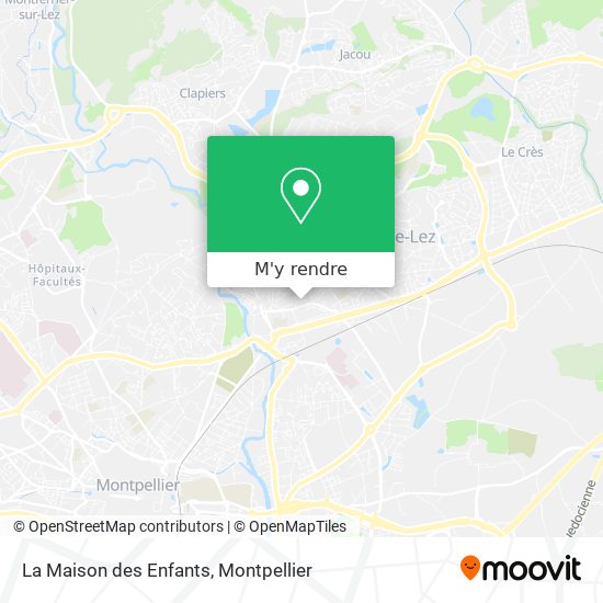 La Maison des Enfants plan