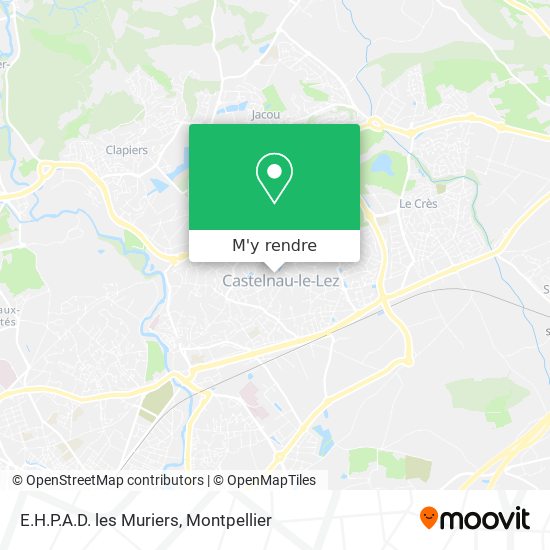 E.H.P.A.D. les Muriers plan