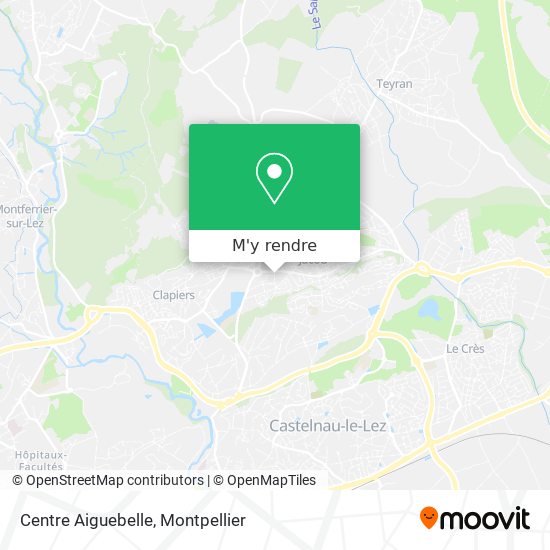Centre Aiguebelle plan