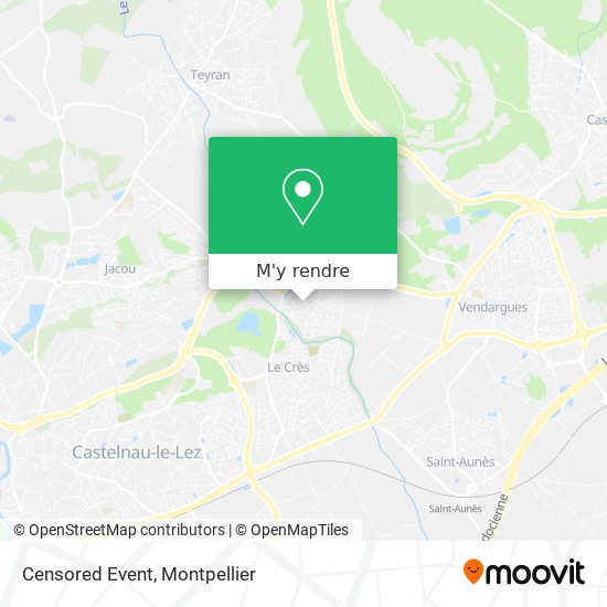 Censored Event plan