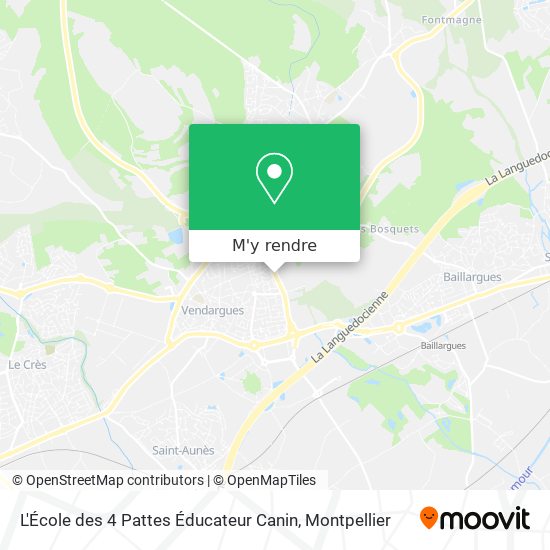 L'École des 4 Pattes Éducateur Canin plan