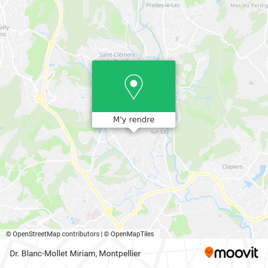 Dr. Blanc-Mollet Miriam plan