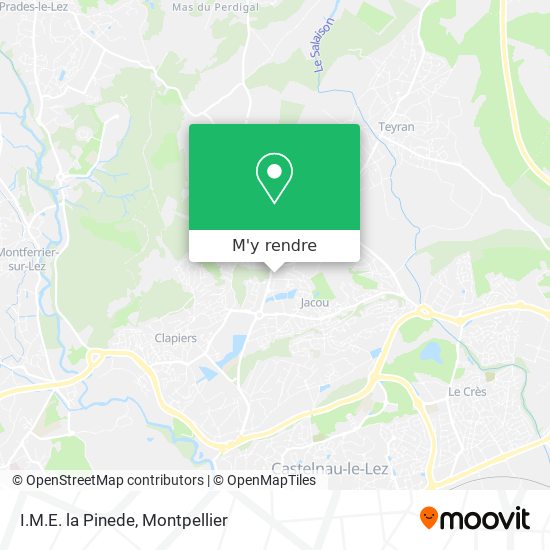 I.M.E. la Pinede plan