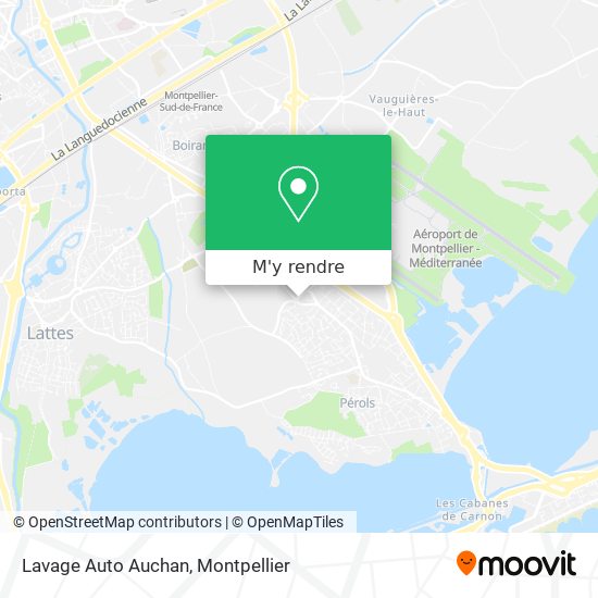Lavage Auto Auchan plan