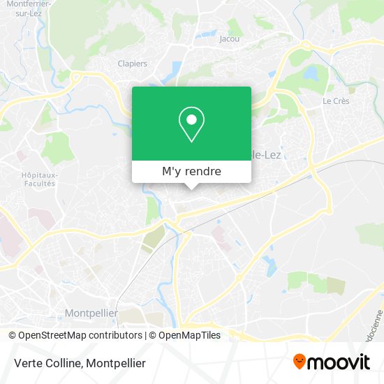 Verte Colline plan