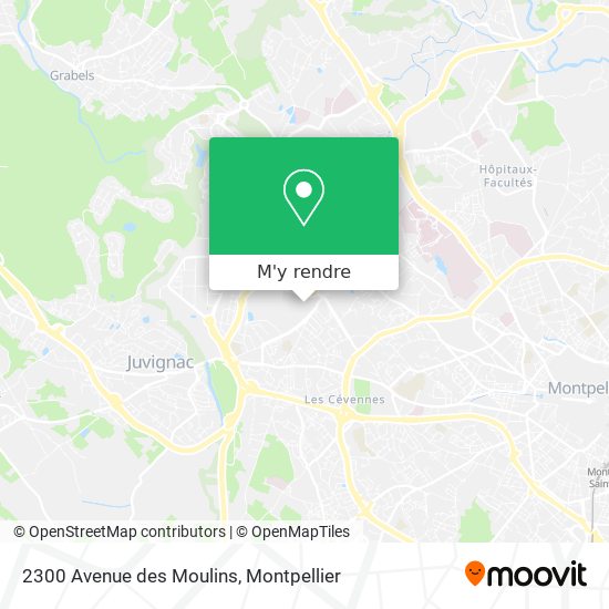2300 Avenue des Moulins plan