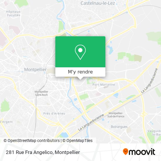 281 Rue Fra Angelico plan