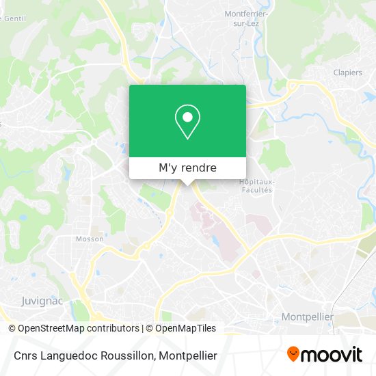 Cnrs Languedoc Roussillon plan
