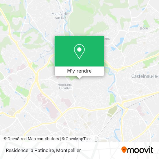 Residence la Patinoire plan