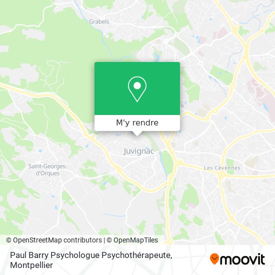 Paul Barry Psychologue Psychothérapeute plan