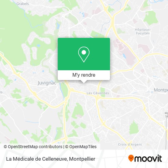 La Médicale de Celleneuve plan