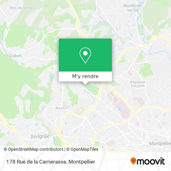 178 Rue de la Carrierasse plan