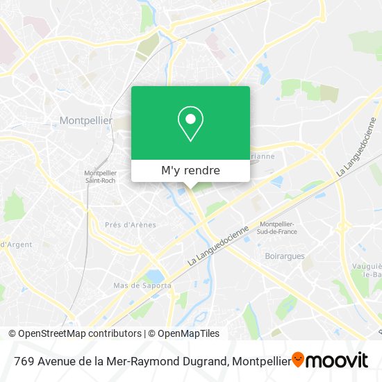 769 Avenue de la Mer-Raymond Dugrand plan