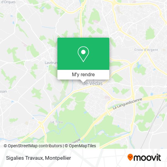 Sigalies Travaux plan