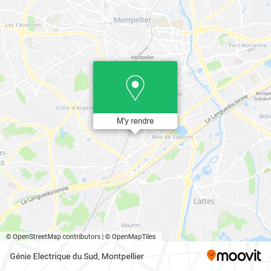 Génie Electrique du Sud plan