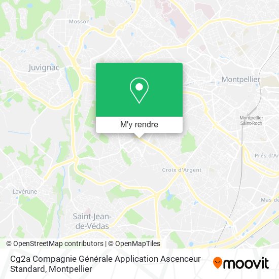 Cg2a Compagnie Générale Application Ascenceur Standard plan