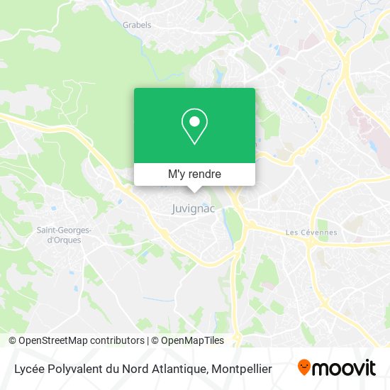 Lycée Polyvalent du Nord Atlantique plan
