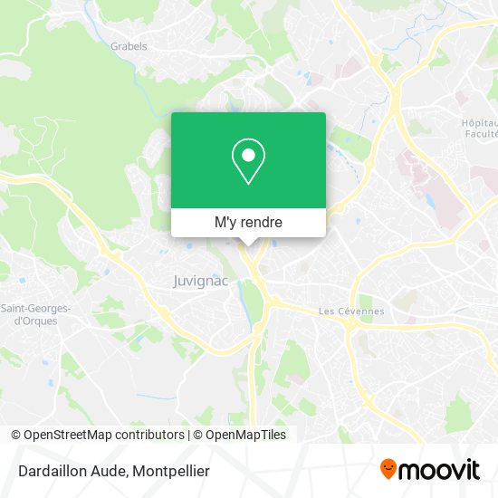 Dardaillon Aude plan