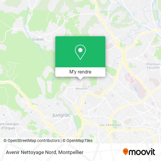 Avenir Nettoyage Nord plan