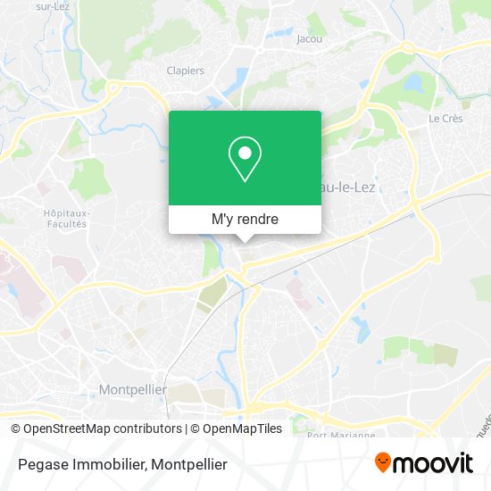 Pegase Immobilier plan