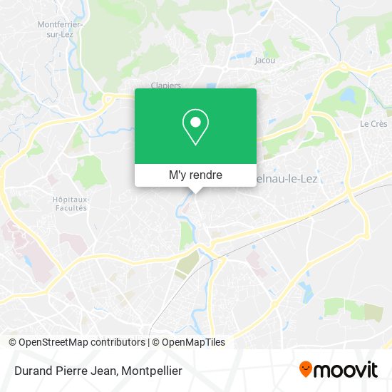 Durand Pierre Jean plan