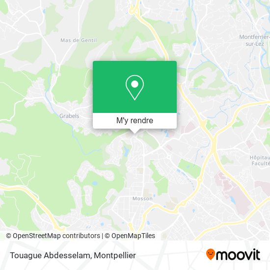 Touague Abdesselam plan