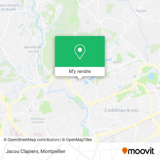 Jacou Clapiers plan