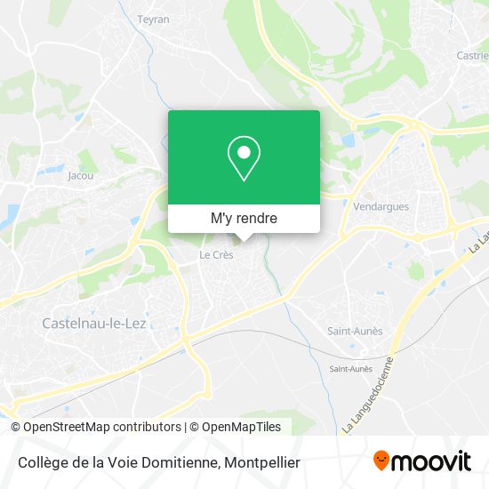 Collège de la Voie Domitienne plan