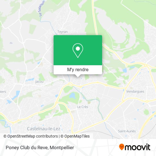 Poney Club du Reve plan
