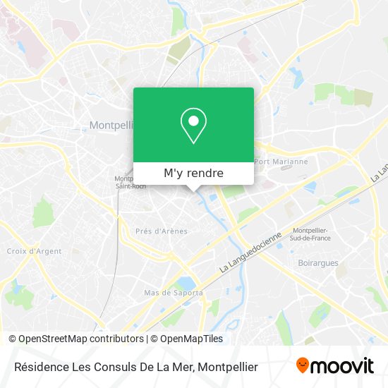 Résidence Les Consuls De La Mer plan