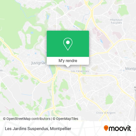 Les Jardins Suspendus plan