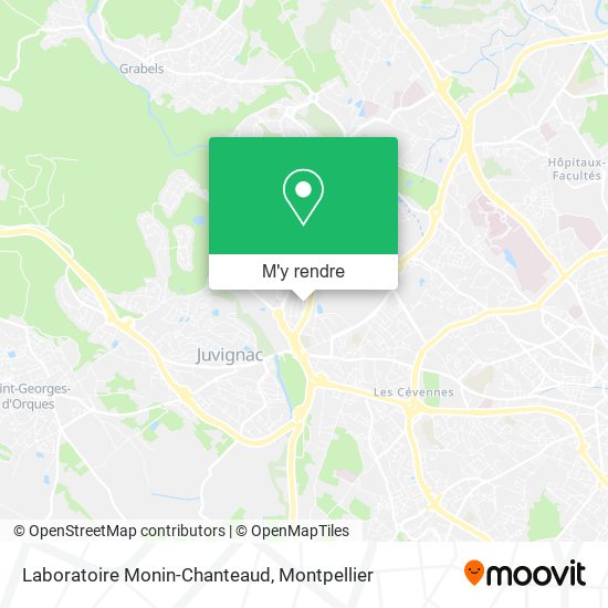 Laboratoire Monin-Chanteaud plan