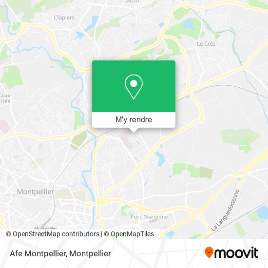 Afe Montpellier plan