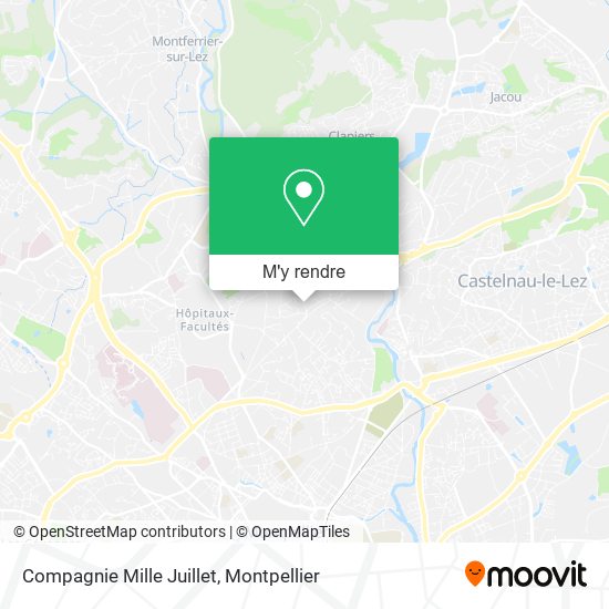 Compagnie Mille Juillet plan