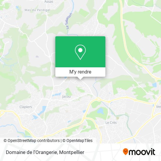 Domaine de l'Orangerie plan