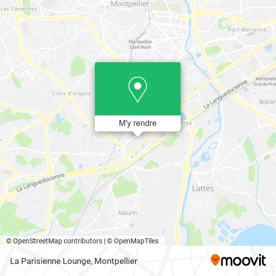 La Parisienne Lounge plan